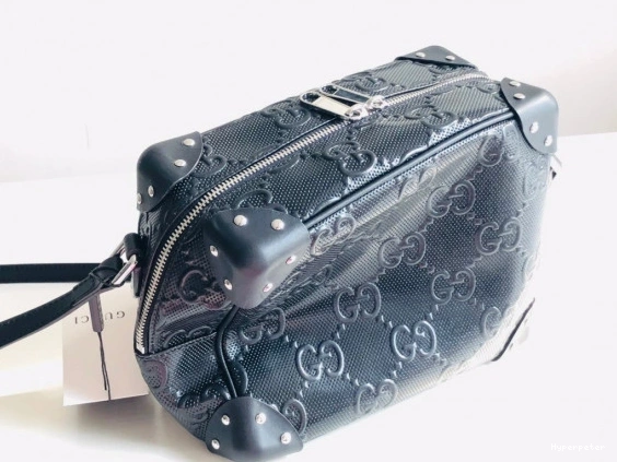 Hyperpeter bag with GG details shoulder GUCCI leather 0811